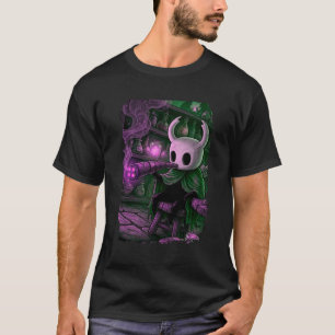 Hollow Knight Ghost 54 Basic Donkere T-Shirt