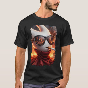 Hollow Knight Ghost 57 Basis Donkere T-Shirt