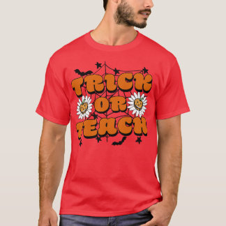 Holloween leraar t-shirt