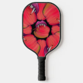 Holloween Vampire Queen Bobbing for Apples Pickleball Paddle (Voorkant)