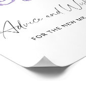 Holly - advies en wensen voor Passen getrouwd Post Poster (Hoek)