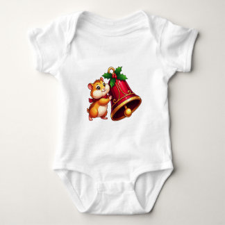 Holly Bell Hamster Kerst Charme Romper