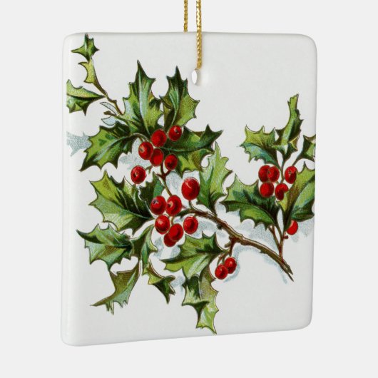Holly Berries20150802 Keramisch Ornament (Rechts)