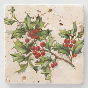 Holly Berries20150802 Stenen Onderzetter