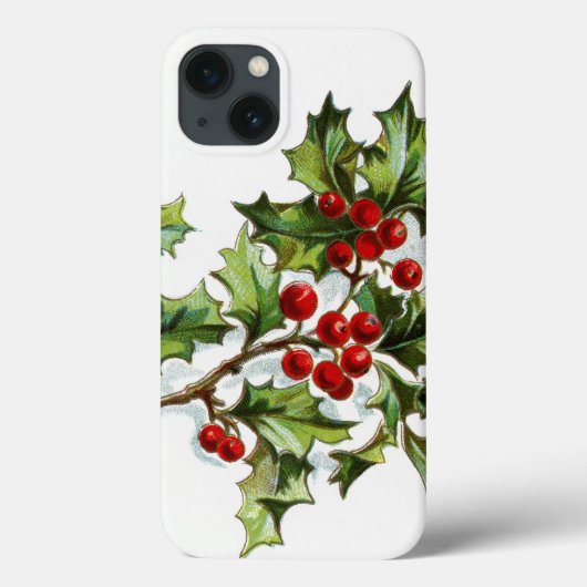 Holly Berries 001 Case-Mate iPhone Case (Achterkant)