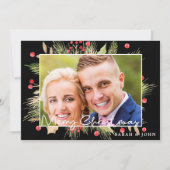 Holly Berries - Carte de Noël (Devant)