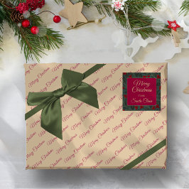 Holly Berries Christmas Cadeaupapier