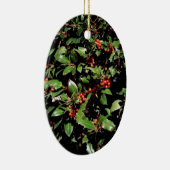 'Holly & Berries' Kerst 2025 Ornament (Rechts)