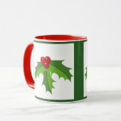 Holly Berries Mok (Voorkant links)