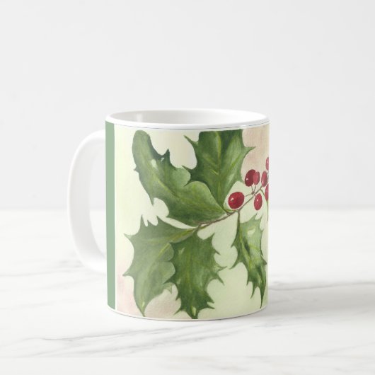 Holly Berries Mug (Devant gauche)