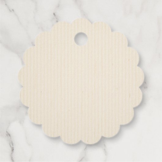 Holly Berries op Ivory Kerstfeestdag Bedankjes Labels (Achterkant)