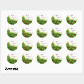 Holly Berries Sticker (Vel)