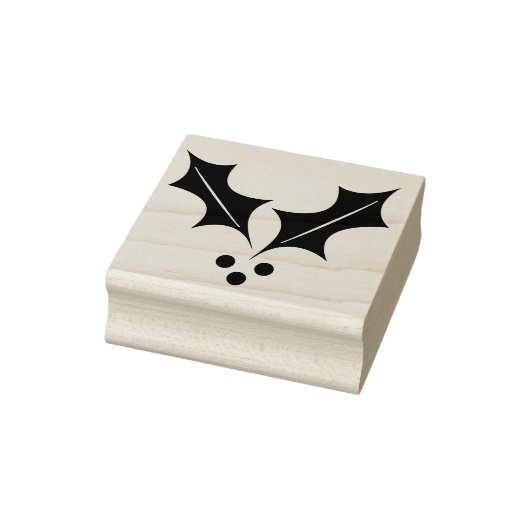holly berry art stamp rubberstempel (Stempel)