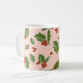 Holly Berry Christmas Mug (Devant gauche)