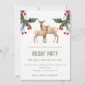HOLLY BERRY DEER CORPORATE VACANCES INVITATION DE (Devant)