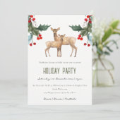 HOLLY BERRY DEER CORPORATE VACANCES INVITATION DE  (Debout devant)