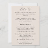 Holly Berry Faire-part de mariage ornement de Noël (Dos)