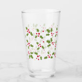Holly Berry Glass Tumbler (Voorkant)