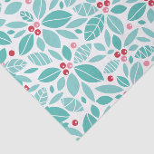 Holly Berry kerst Tissuepapier (Detail)