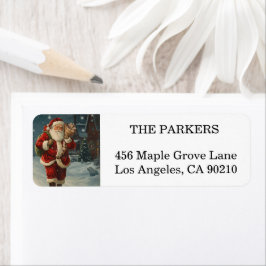 Holly Berry kerstfeestay Return Label