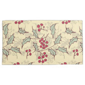 Holly berry-ontwerp kussensloop (Voorkant-Rechts)