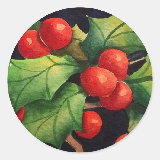 Holly Berry Stickers (Voorkant)