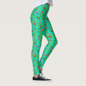 Holly berry waterverf leggings (Rechts)