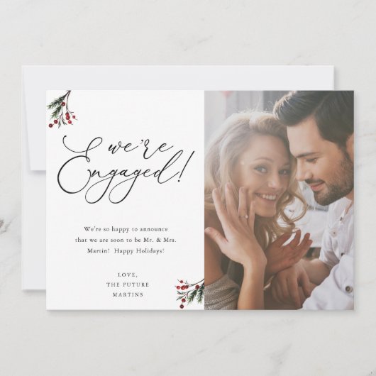 Holly Berry We zijn 1 Foto Holiday (Voorkant)