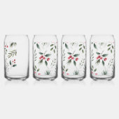 Holly Berry Wreath  Blikvorm Glas (Links)