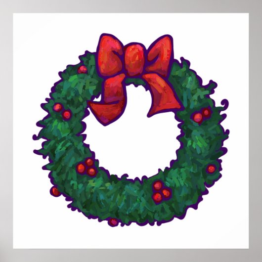 Holly Boughs Poster (Voorkant)