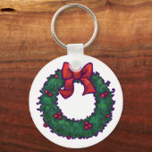 Holly Boughs Sleutelhanger (Voorkant)