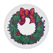 Holly Boughs Snijplank (Voorkant)