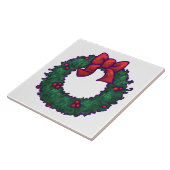 Holly Boughs Tegeltje (Zijkant)