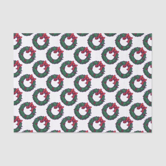 Holly Boughs Tissuepapier (Voorkant)