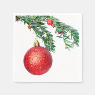 Holly Branch Napkins Servet