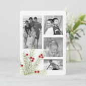 Holly Branch nuances Carte photo (Debout devant)