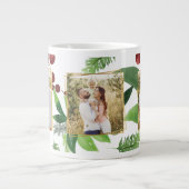 Holly Branches Photo Mug (Devant)