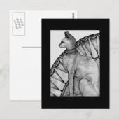 Holly Cat Briefkaart (Voorkant / Achterkant)