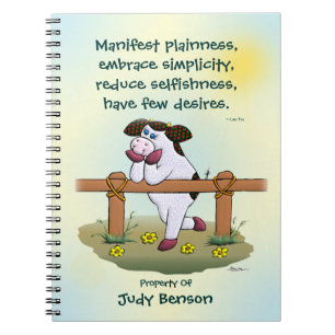 Holly Cow "Embrace Simity"-laptop Notitieboek