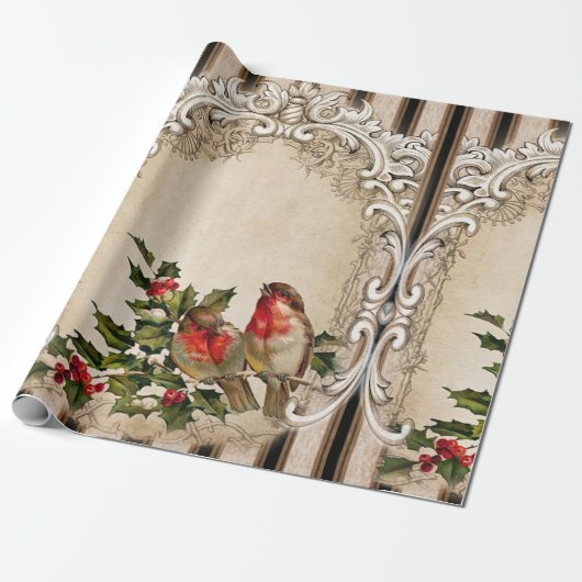 Holly-days Cadeaupapier (Uitgerold)
