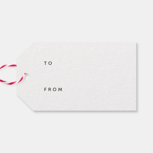 Holly Days | Love Holiday Custom to from Cadeaulabel (Achterkant Horizontaal)