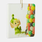 Holly de Pixie Elf Keramisch Ornament (Rechts)