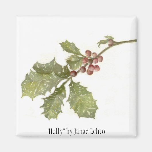 "Holly" door Janae Lehto Magneet (Voorkant)