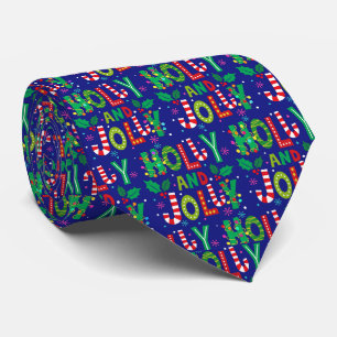 Holly en Jolly Christmas Stropdas