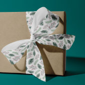 Holly en Pine | Geoctrooieerd Grosgrain Lint