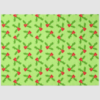 Holly en stippen_groen tissuepapier