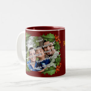 Holly et Berries Photo Mug