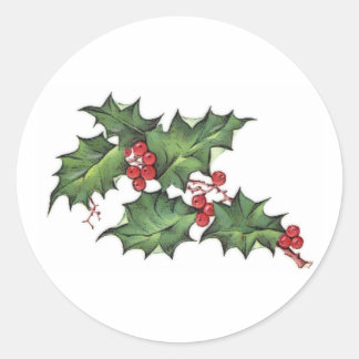Holly et Berries | Stickers de Noël
