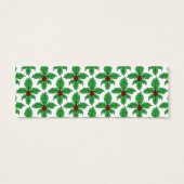 Holly Fleur de Lis Mini Visitekaartjes (Achterkant)