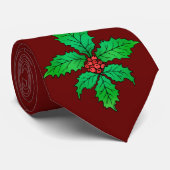 Holly Fleur de lis Stropdas (Opgerold)